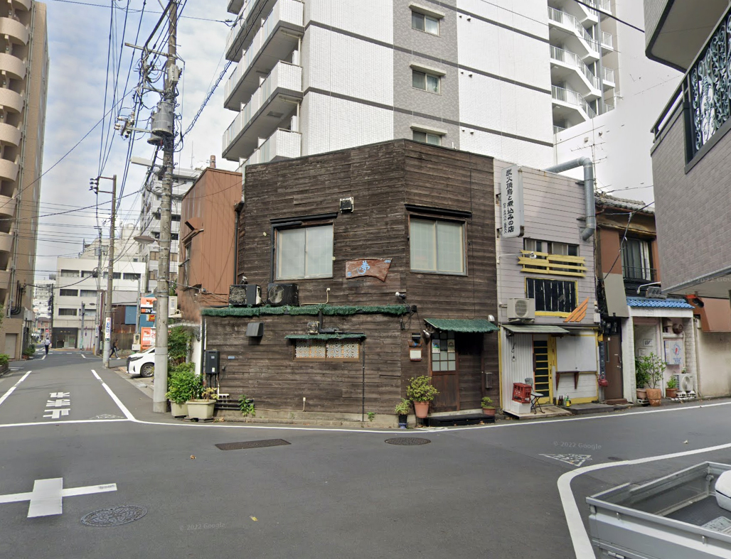 亀戸駅徒歩5分　角地の居酒屋居抜き店舗物件